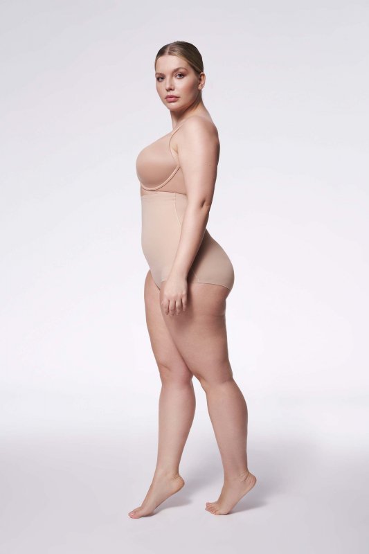 Julimex Figi 214 Basic High-Waist Panty Naturalne