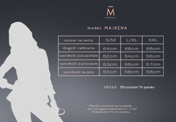 Merribel Bluzka Majkena White