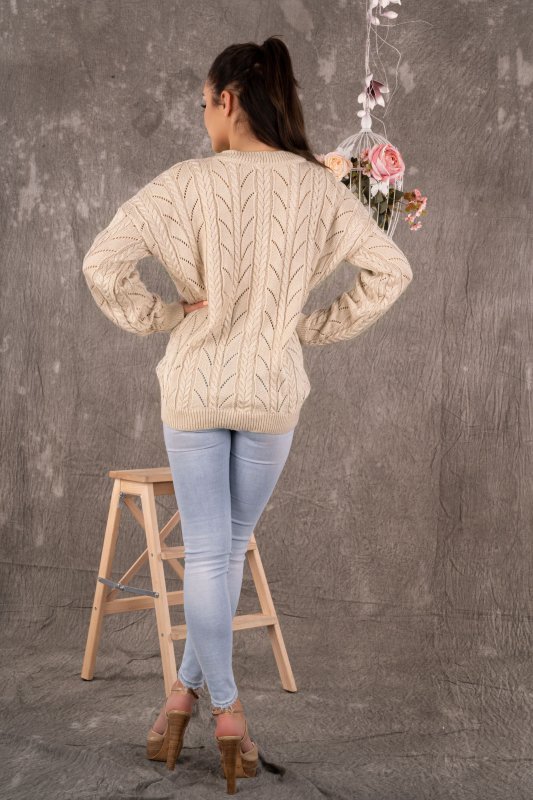 Merribel Sweter Marynesta Beige