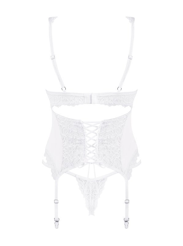 Obsessive Gorset Amor Blanco