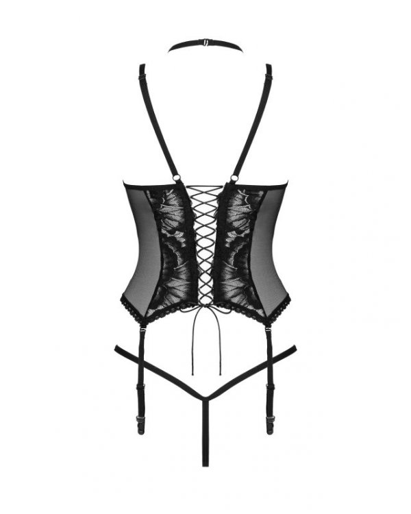 Obsessive Gorset Alessya Czarny