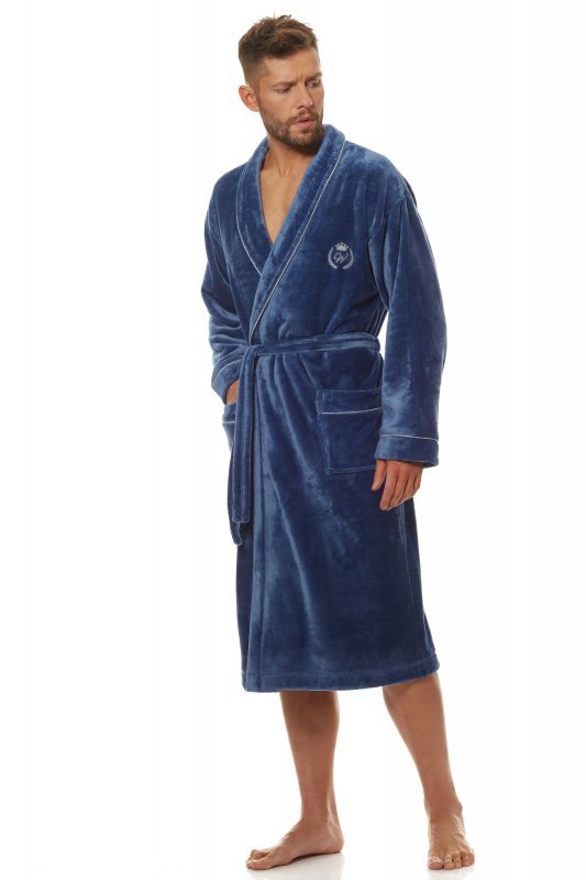 L&amp;L Szlafrok Luca 2111 Navy