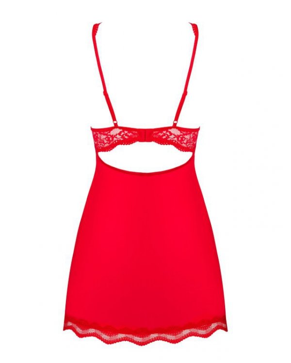 Obsessive Koszulka Luvae Babydoll Czwerwona + stringi GRATIS!