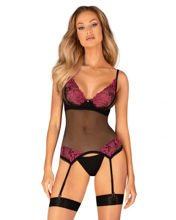 Obsessive Gorset Rosenty + stroingi GRATIS!