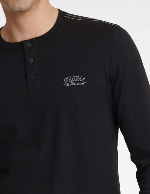 Henderson Piżama Usher 40946-99X Czarna