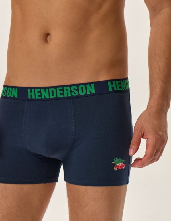 Henderson Bokserki Jury 42251-MLC Granatowe