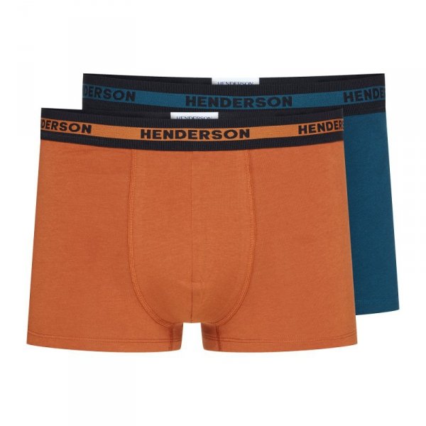Henderson Bokserki Jag 42252-MLC 2-Pack Rudo-Niebieski