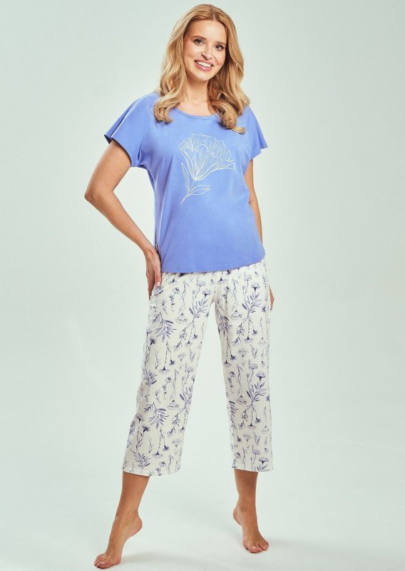 Taro Piżama Elora 3533 Niebieska