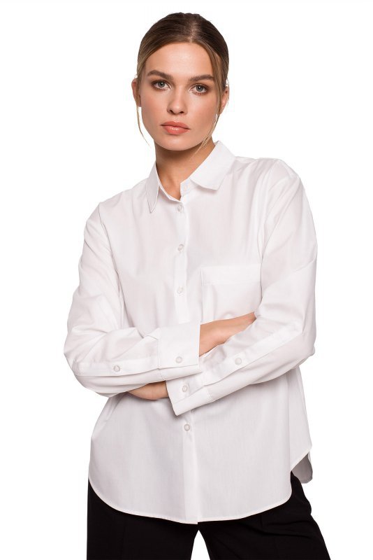 Style S276 Koszula klasyczna - biała - WYSYŁKA 24H