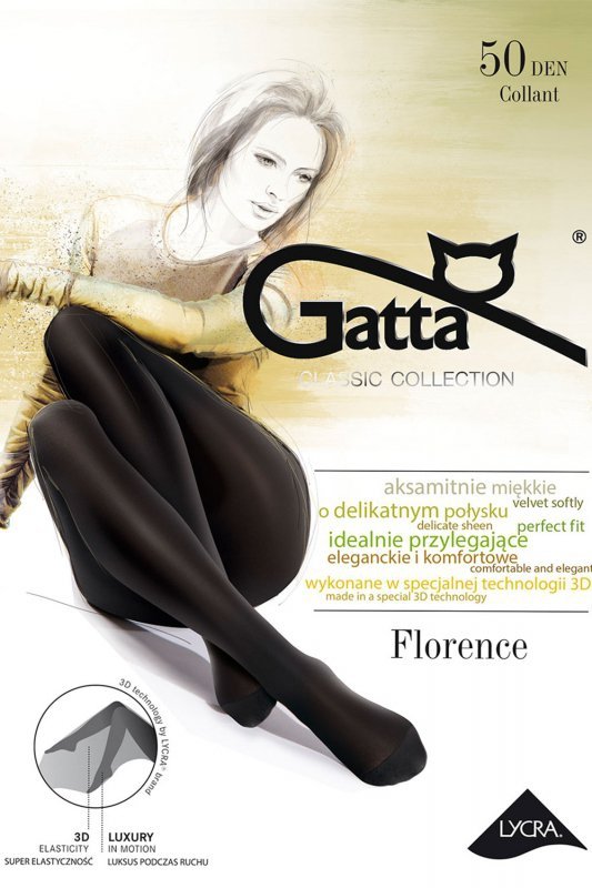 Gatta FLorence 50 bielizna wyrób pończoszniczy rajstopy