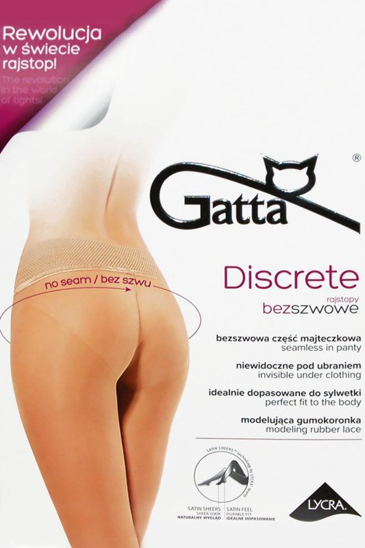 Gatta Discrete 01 bielizna wyrób pończoszniczy rajstopy
