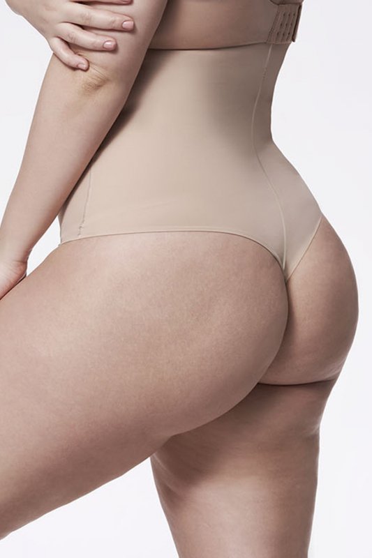Julimex 275 Stringi Wysoka Talia bielizna majtki stringi modelujące