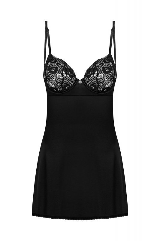 Obsessive Serena Love chemise bielizna nocna komplet koszulka + stringi