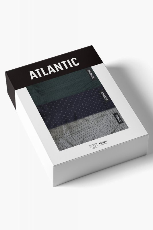 Atlantic 3MP-179 3-pak bielizna majtki slipy