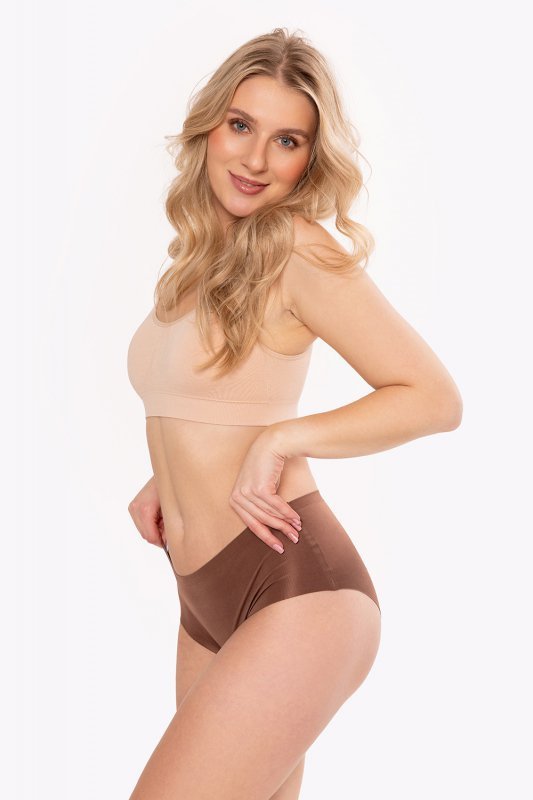 Julimex Chocolate Midi bielizna majtki wysokie figi