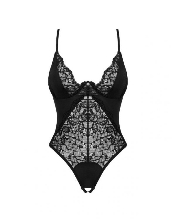 Body Obsessive Bellastia Crotchless Teddy  WYSYŁKA 24H