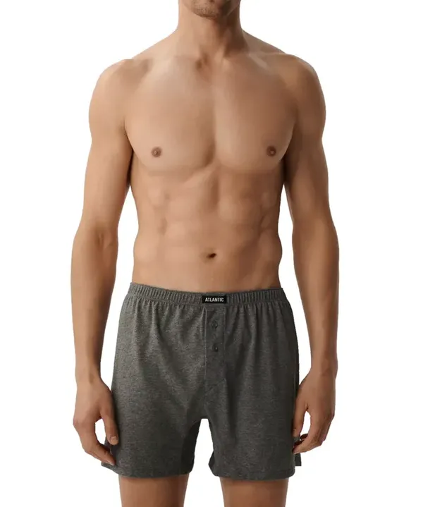 Atlantic Bokserki 003 2-pak cza/szm
