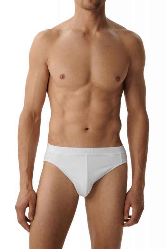 Atlantic Slipy Sport 2BMP 016 2-pak białe