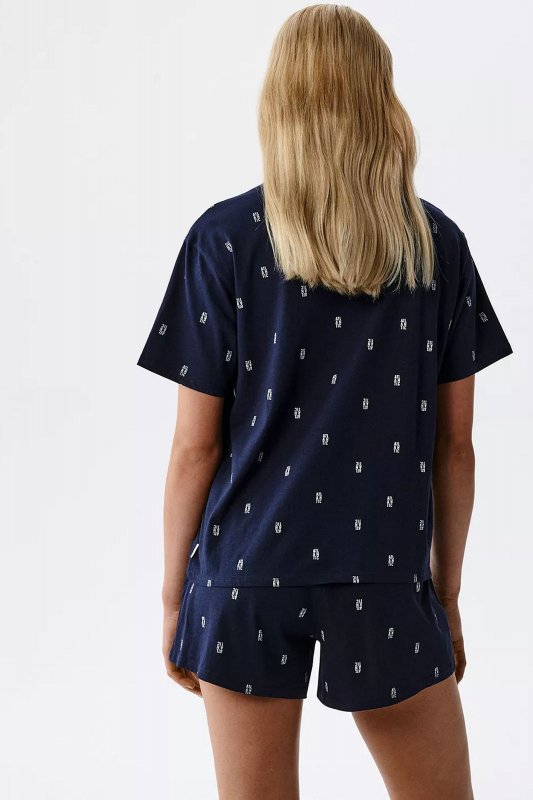 Atlantic Piżama damska NLP 510 granat