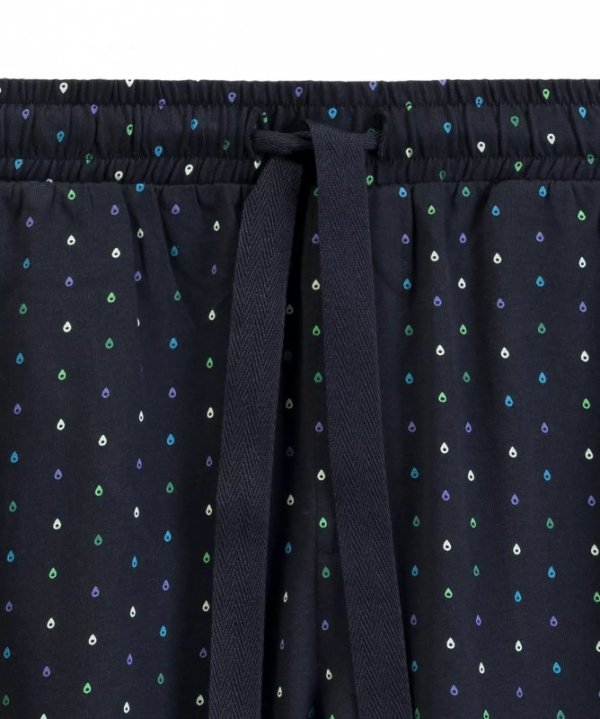 Atlantic Piżama męska NMP 388 niebiesko-granatowa