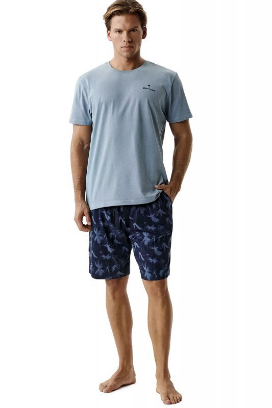 Atlantic Piżama męska NMP 399 niebieska/denim