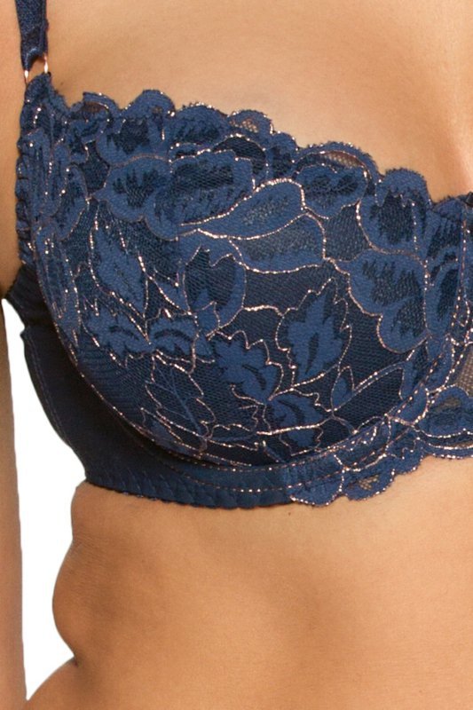 Ava Biustonosz Casabella 1991 granatowy