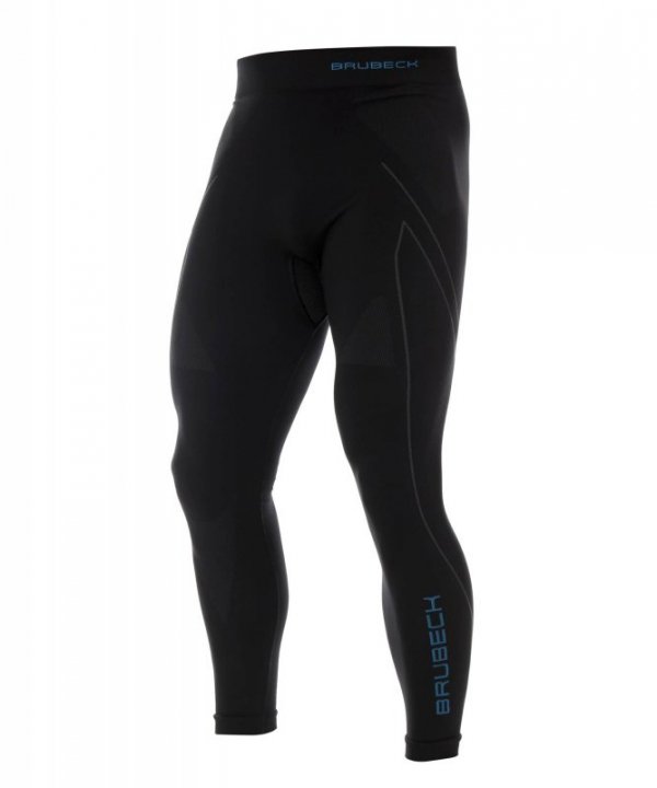 Brubeck Spodnie Thermo LE11840A czarno-niebieskie