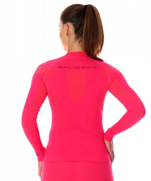 Brubeck Bluza Thermo LS13100 malinowa