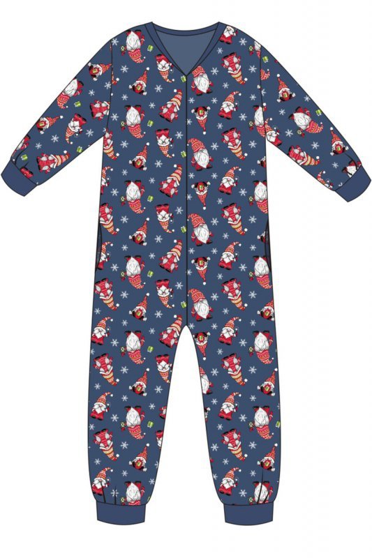 Cornette Piżama kombinezon Gnomes2 185/138 kids granatowy