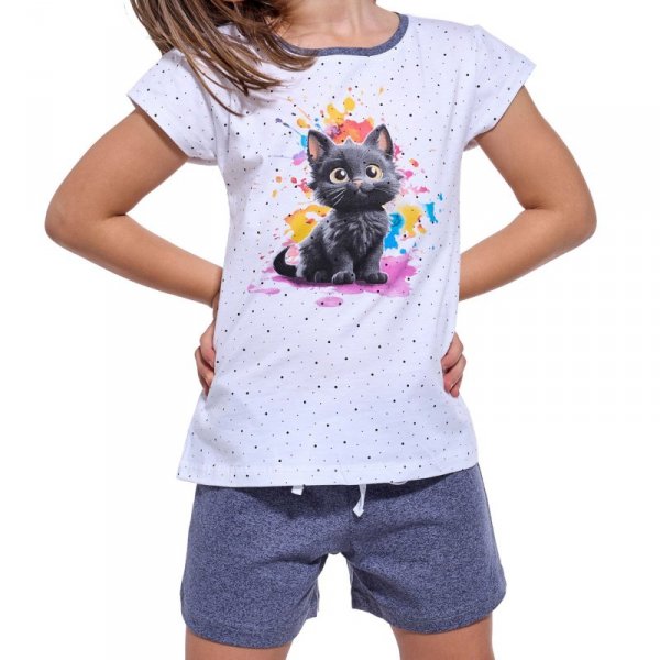 Cornette Piżama dziecięca Black cat 245/109