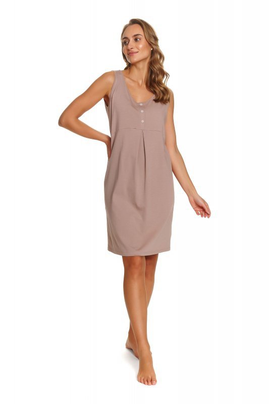 Doctornap Koszula nocna TCB 7460 beżowa plus