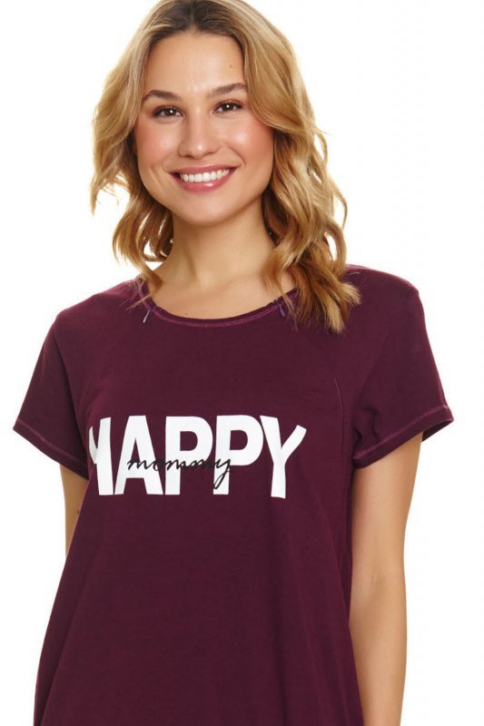 Doctornap Koszula nocna TCB 9504 burgundy