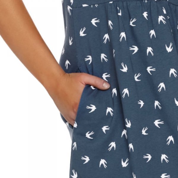 Doctornap Koszula nocna TCB 9927 deep blue