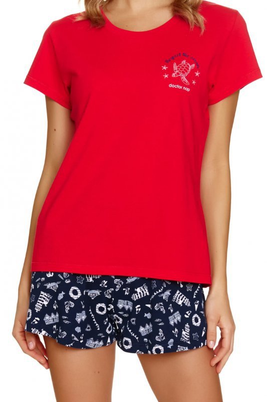 Doctornap Piżama damska PM 7209 red