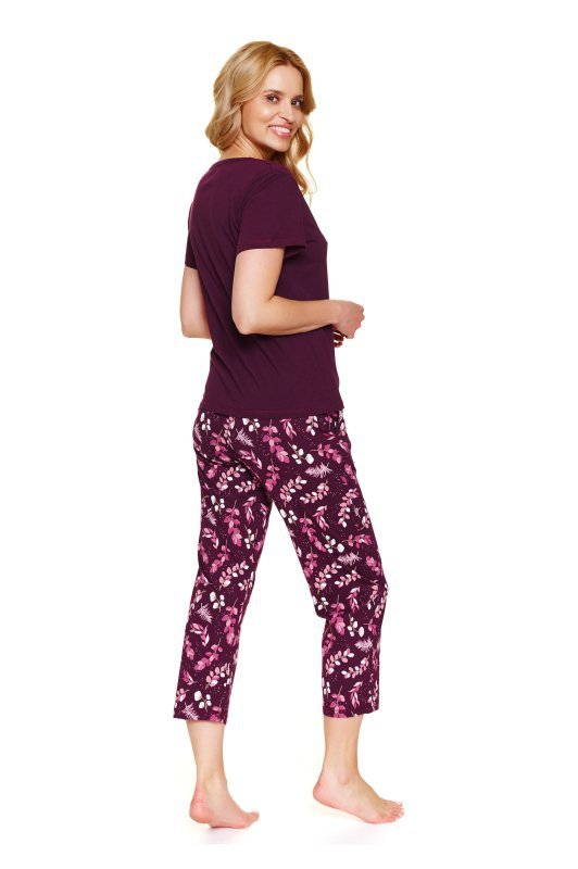 Doctornap Piżama damska PM 7267 burgundy
