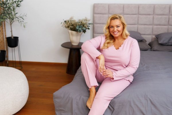 Doctornap Piżama damska PB 7326 papaya plus