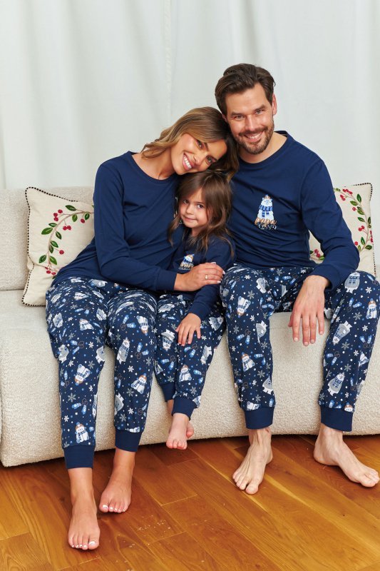 Doctornap Piżama damska PM 7337 granatowa