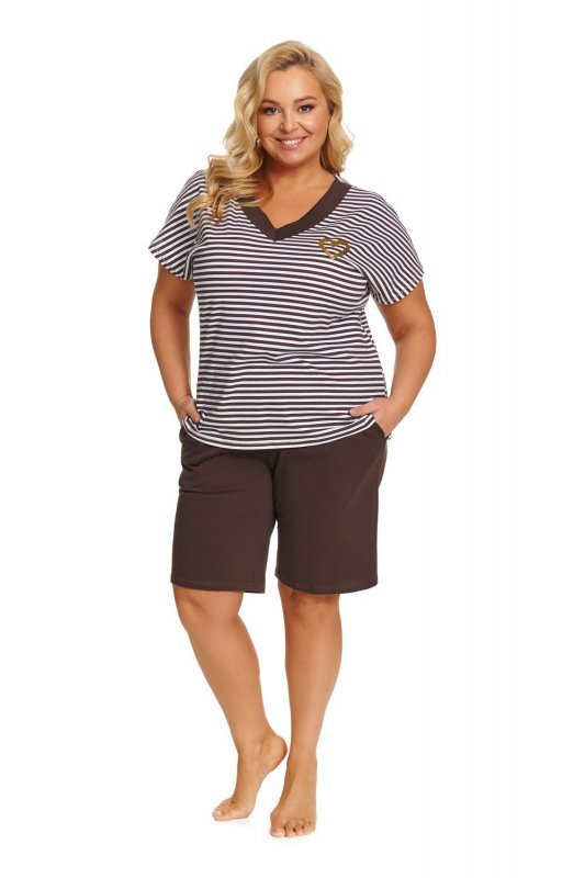 Doctornap Piżama damska PB 7471 brownie plus