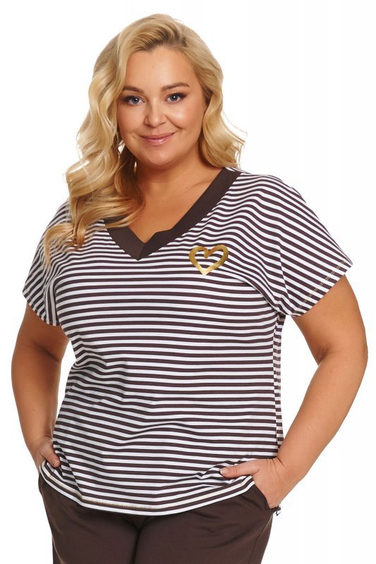 Doctornap Piżama damska PB 7471 brownie plus