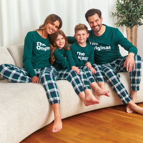 Doctornap Piżama dziecięca PDU 7342 emerald