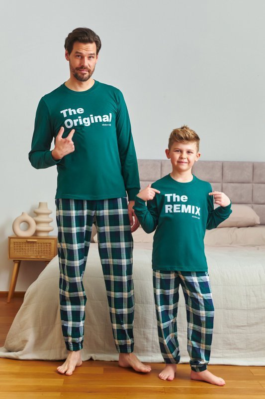 Doctornap Piżama dziecięca PDU 7342 emerald