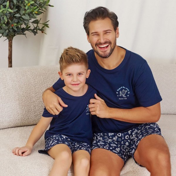 Doctornap Piżama męska PMB 7210 navy blue