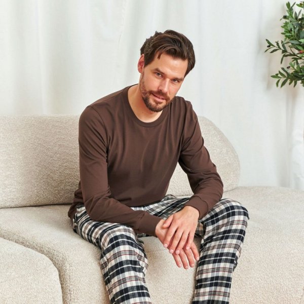 Doctornap Piżama męska PMB 7334 brownie plus
