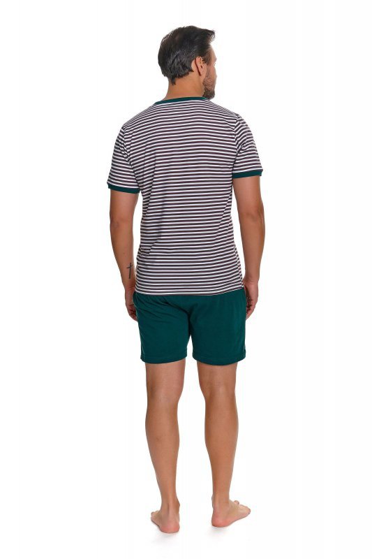 Doctornap Piżama męska PMB 7404 choco green plus