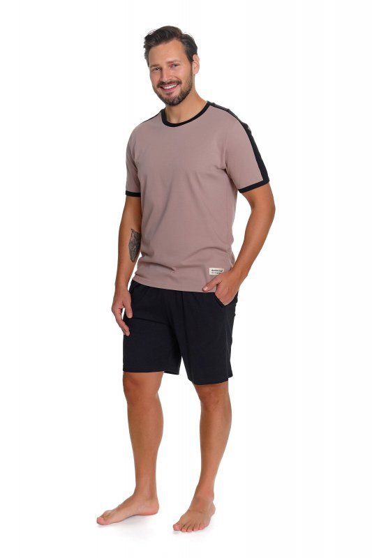 Doctornap Piżama męska PMB 7477 beżowa