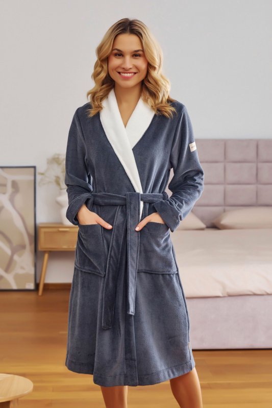 Doctornap Szlafrok damski SWW 7182 grey