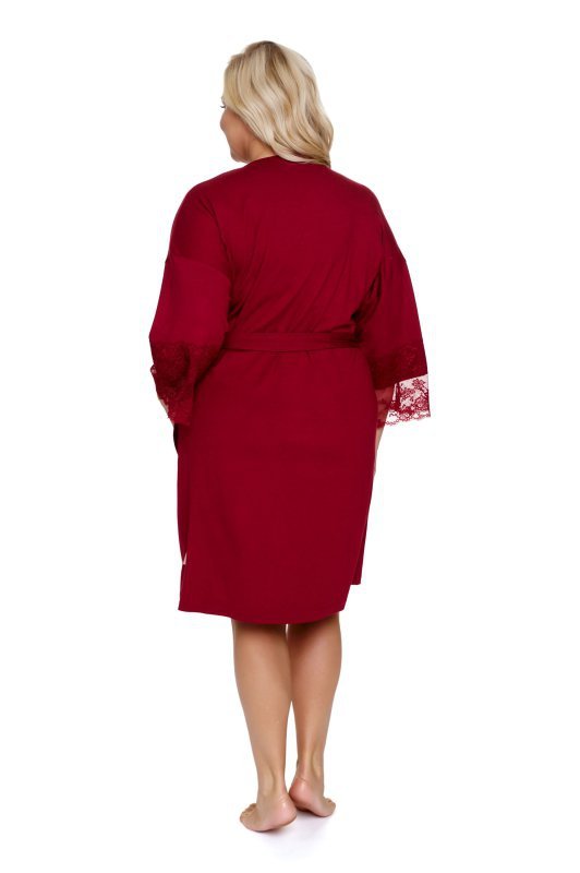 Doctornap Szlafrok damski SWW 7261 burgundy red