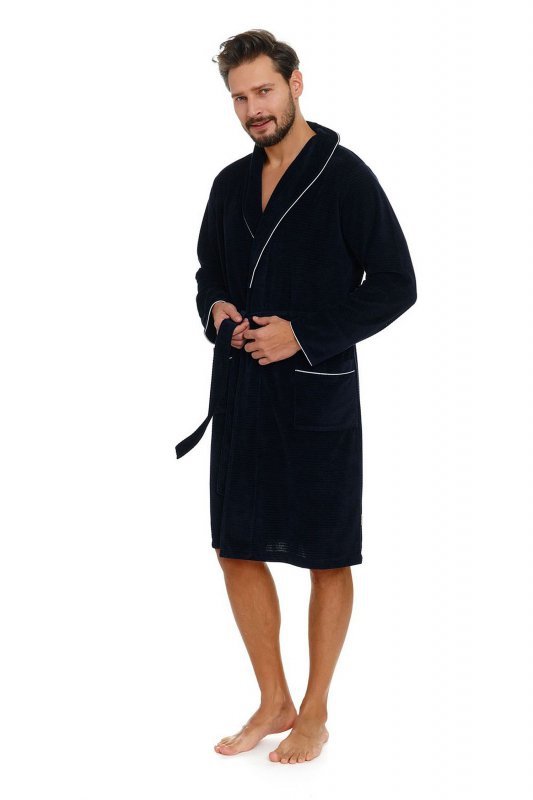 Doctornap Szlafrok SMS 6063 granatowy