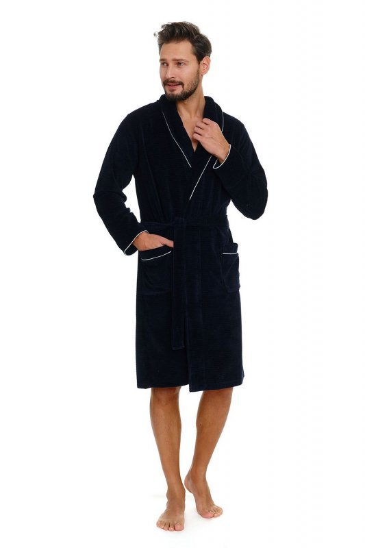 Doctornap Szlafrok SMS 6063 granatowy