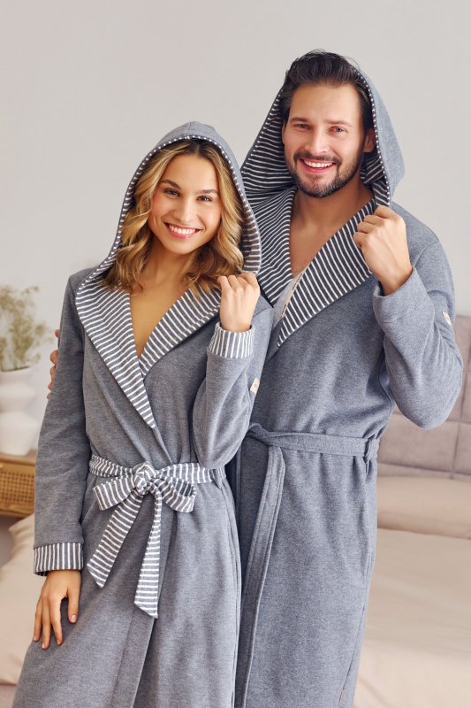 Doctornap Szlafrok SMW 7230 dark grey